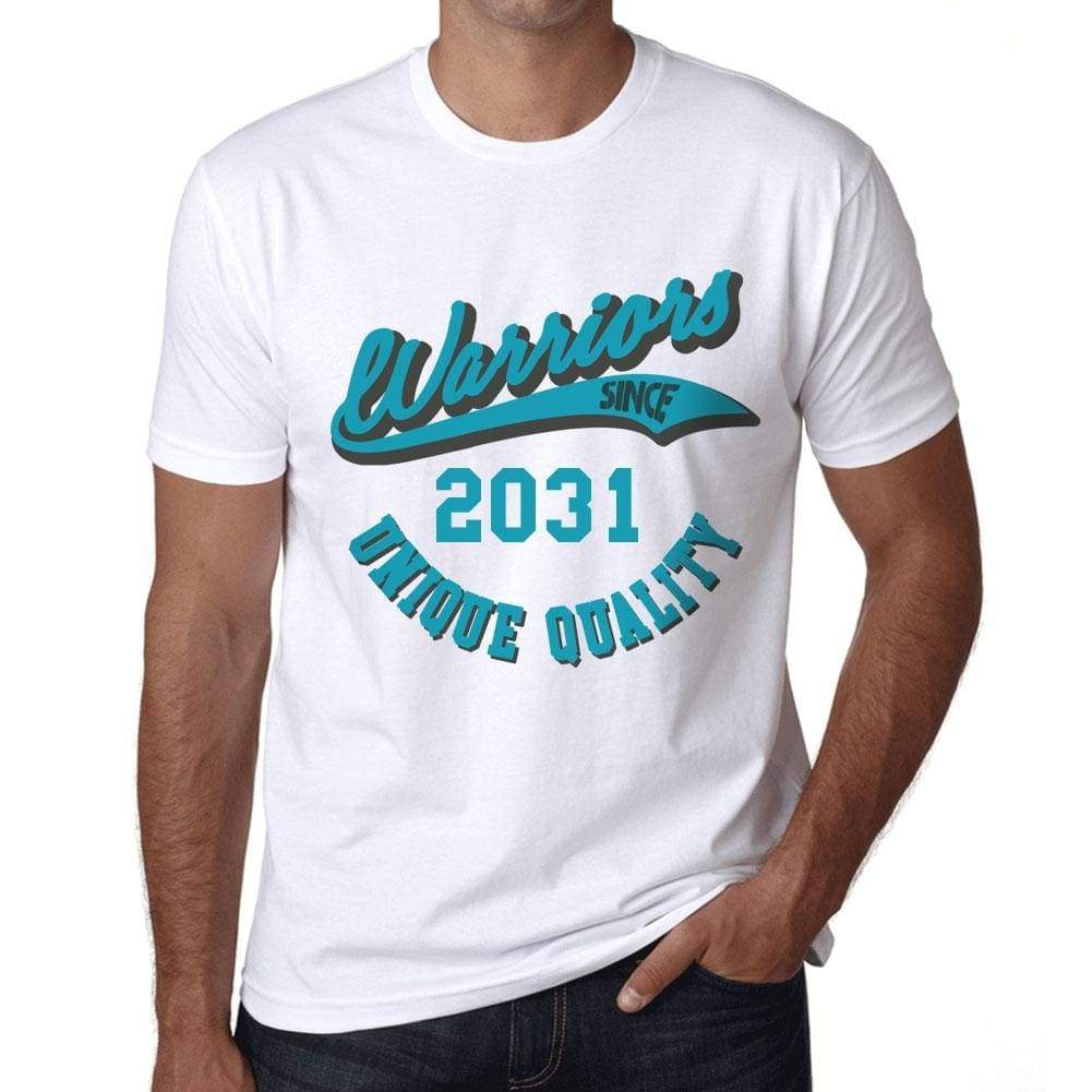 Mens Vintage Tee Shirt Graphic T Shirt Warriors Since 2031 White - White / Xs / Cotton - T-Shirt