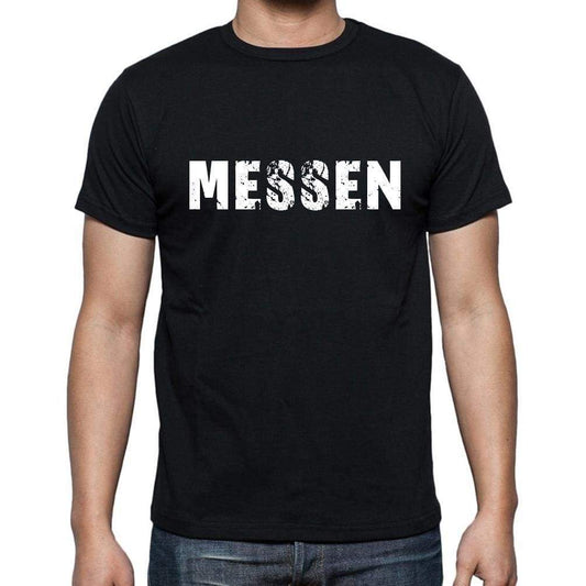 Messen Mens Short Sleeve Round Neck T-Shirt - Casual