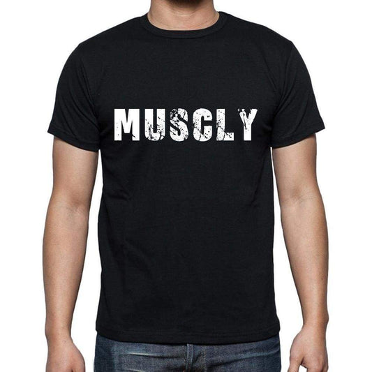 Muscly Mens Short Sleeve Round Neck T-Shirt 00004 - Casual