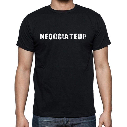 Négociateur French Dictionary Mens Short Sleeve Round Neck T-Shirt 00009 - Casual