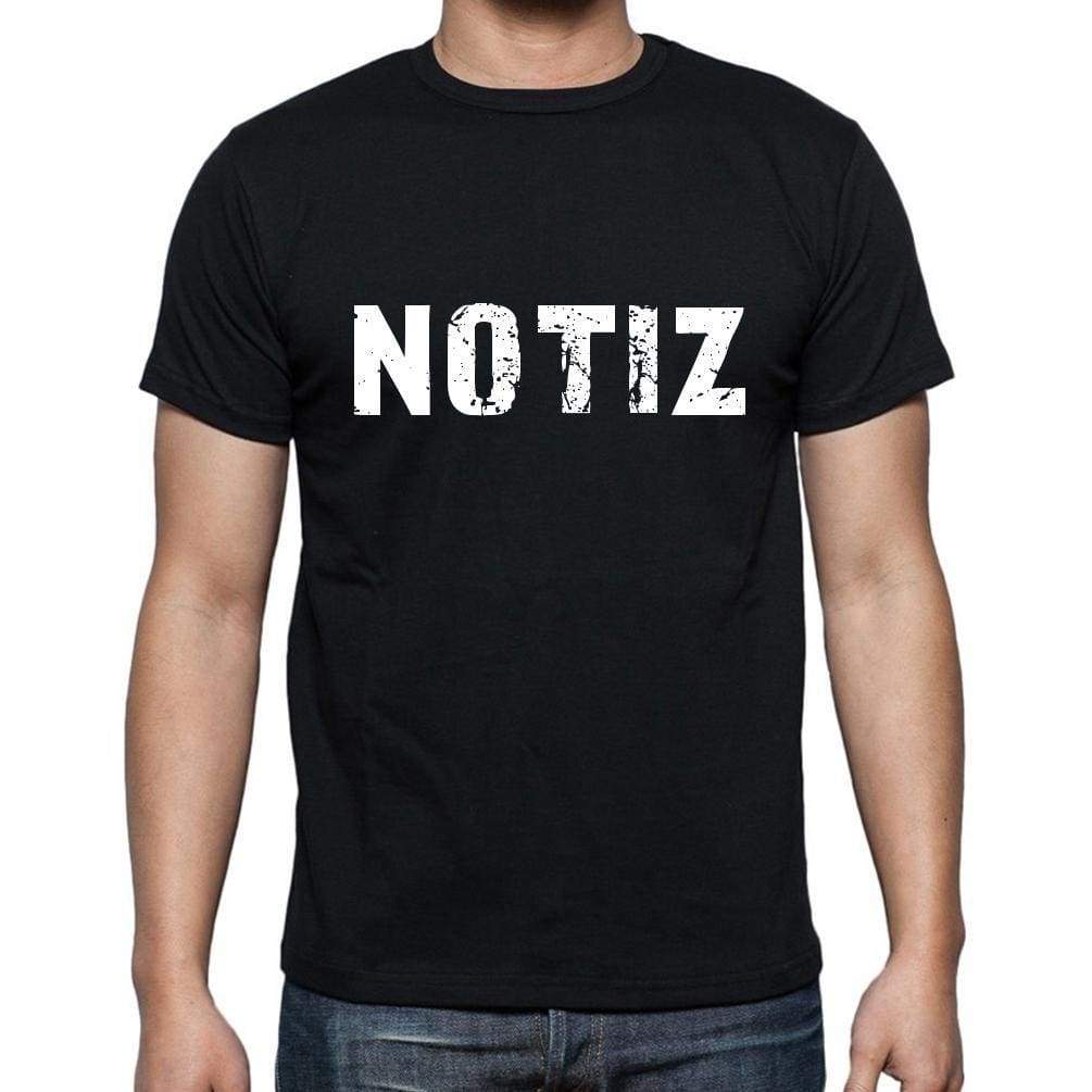 Notiz Mens Short Sleeve Round Neck T-Shirt - Casual