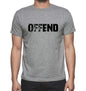 Offend Grey Mens Short Sleeve Round Neck T-Shirt 00018 - Grey / S - Casual