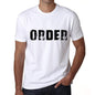 Order Mens T Shirt White Birthday Gift 00552 - White / Xs - Casual