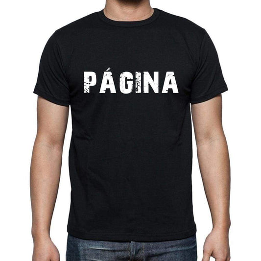 Pgina Mens Short Sleeve Round Neck T-Shirt - Casual