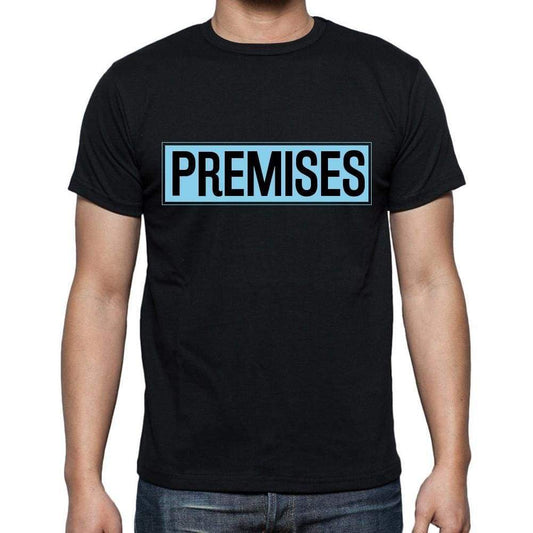 Premises T Shirt Mens T-Shirt Occupation S Size Black Cotton - T-Shirt