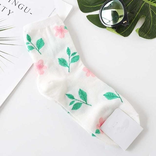 [EIOISAPRA] Koreanischen Stil Frauen Sonnenblumen Kurze Socken Kreative Kunst Harajuku Japanische Socken Hohe Qualität Baumwolle Flut Sox