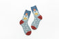 Unisex Malerei Stil Männer Socken 100 Baumwolle Harajuku Bunte Volle Socken Männer 1 Paar Geschenke Größe 35-43