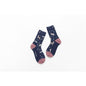 Unisex Painting Style Men Socks 100 Cotton Harajuku Colorful Full Socks Men 1 Pair Gifts Size 35-43