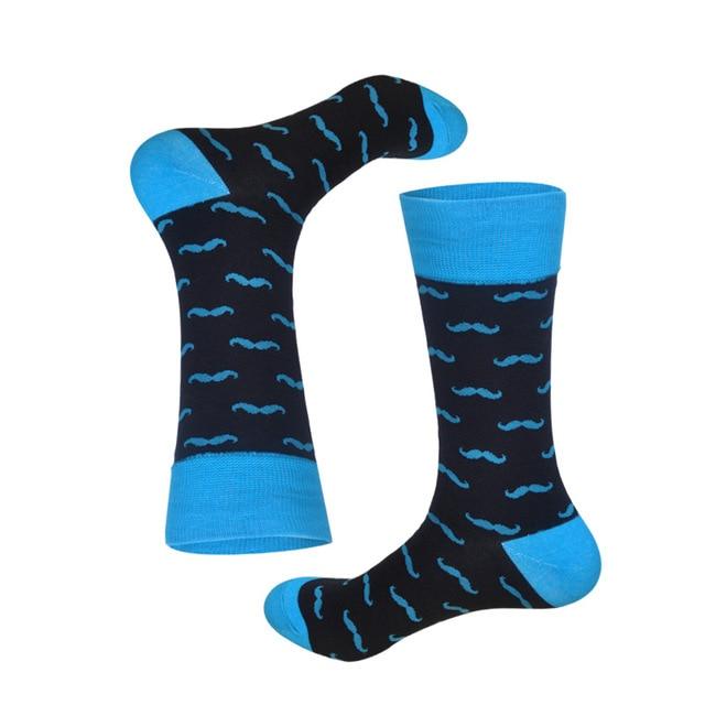 Lionzone 2019 Neu Männer Socken Baumwolle Casual Persönlichkeit Design Hip Hop Streetwear Glücklich Socken Geschenke für Männer Marke Qualität