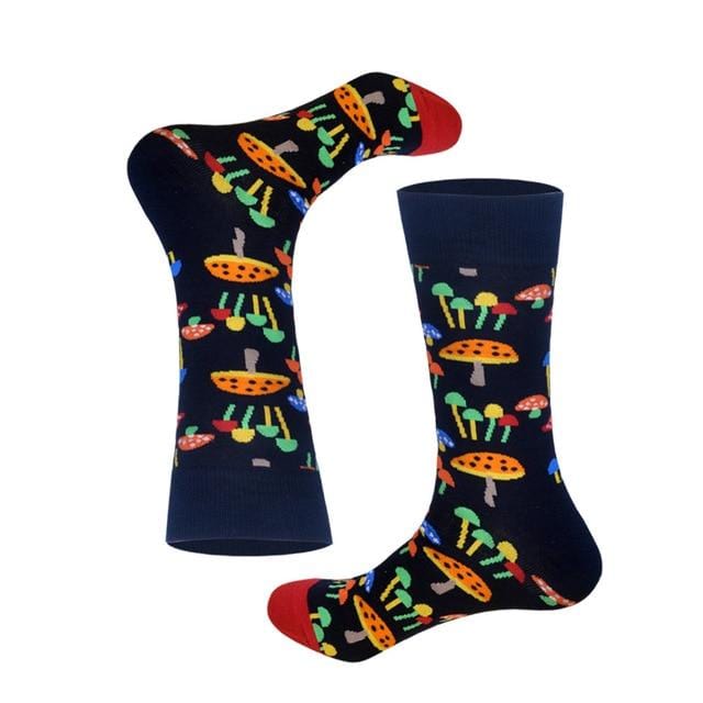 Lionzone 2019 Neu Männer Socken Baumwolle Casual Persönlichkeit Design Hip Hop Streetwear Glücklich Socken Geschenke für Männer Marke Qualität