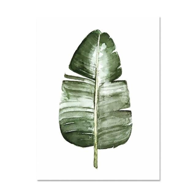 ART ZONE plante tropicale feuilles toile Art imprimer affiche nordique plante verte mur photos chambre d'enfants grande peinture pas de cadre