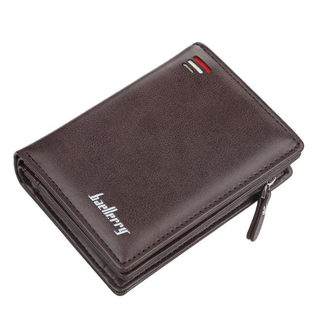 Baellerry short Men wallets fashion new card purse Multifunction organ leather wallet for male zipper wallet with coin pocket