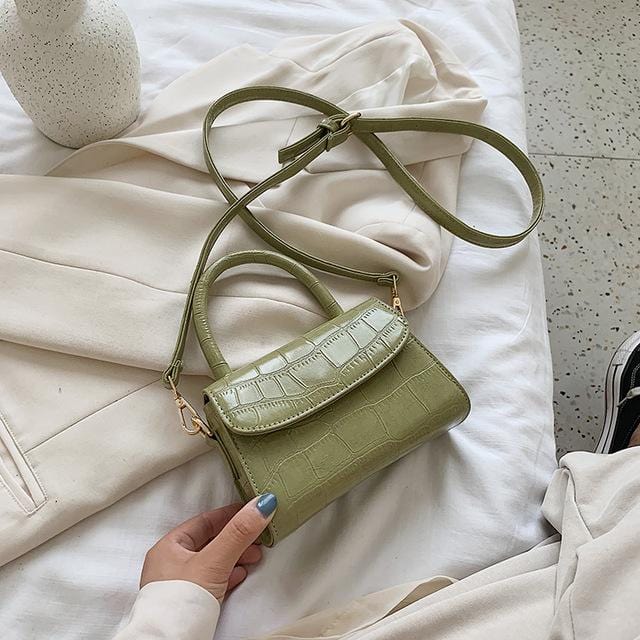 Sacs à bandoulière motif Crocodile pour femmes, petit sac à main à chaîne, petit sac en cuir PU, sacs de soirée de styliste pour dames, 2020