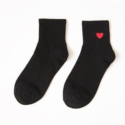 Neue Harajuku Damensocken Japan Retro Stickerei Rose Kaktus Baumwolle Literarische Lustige Socken für weibliches Geschenk