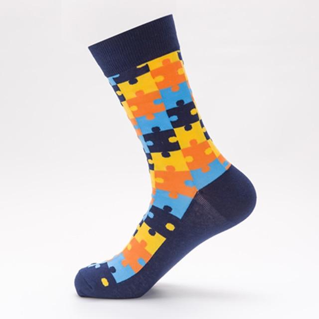 Chaussettes amusantes et mignonnes pour femmes et hommes, courtes en coton avec impression, décontractées, harajuku, designer, art, mode féminine, été