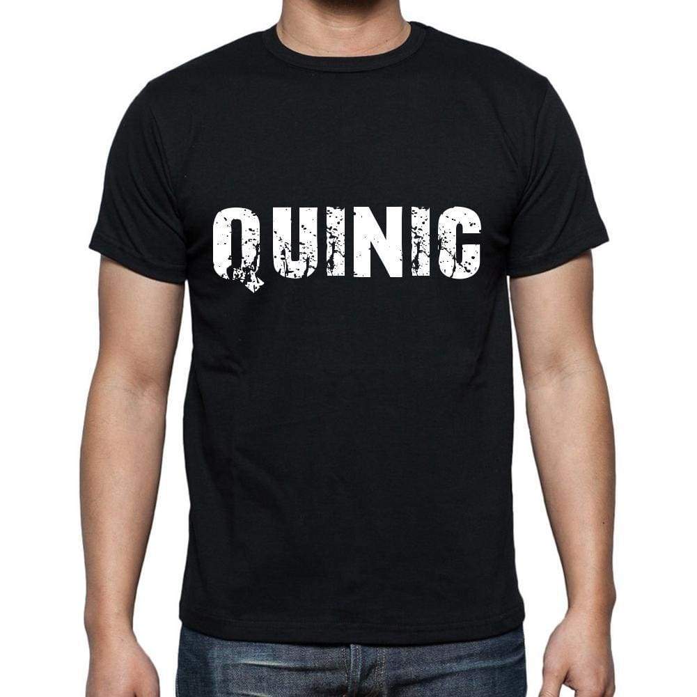 Quinic Mens Short Sleeve Round Neck T-Shirt 00004 - Casual