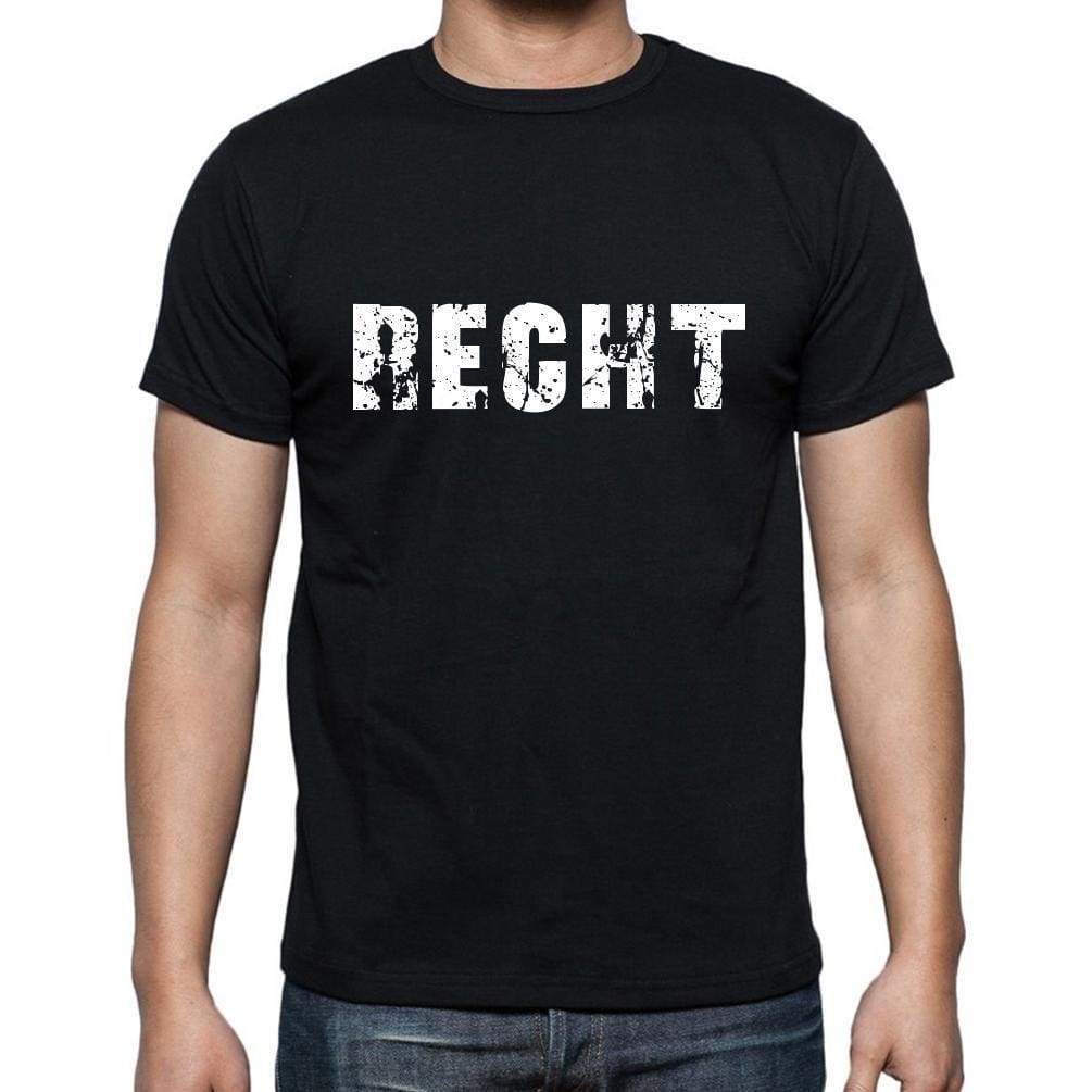 Recht Mens Short Sleeve Round Neck T-Shirt - Casual