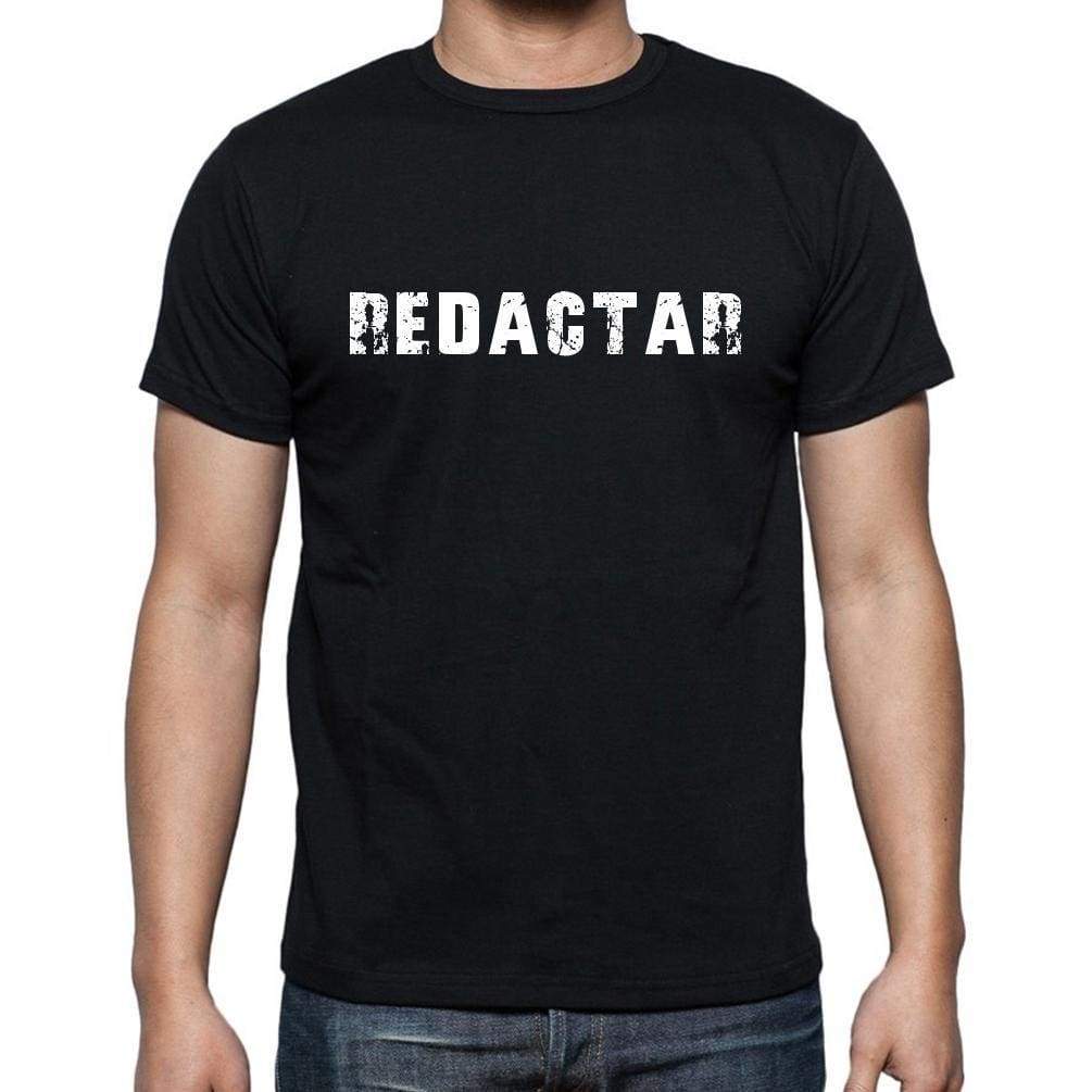 Redactar Mens Short Sleeve Round Neck T-Shirt - Casual