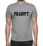 Resort Grey Mens Short Sleeve Round Neck T-Shirt 00018 - Grey / S - Casual