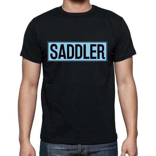 Saddler T Shirt Mens T-Shirt Occupation S Size Black Cotton - T-Shirt