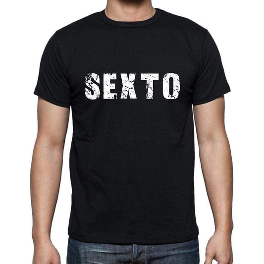 Sexto Mens Short Sleeve Round Neck T-Shirt - Casual