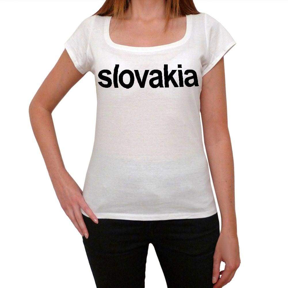 Slovakia Womens Short Sleeve Scoop Neck Tee 00068