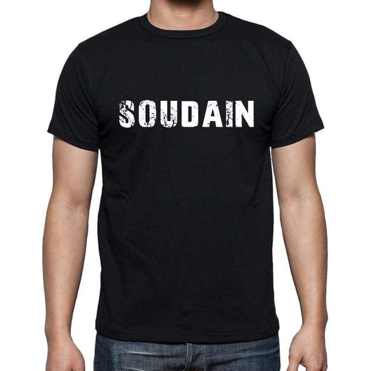 Soudain French Dictionary Mens Short Sleeve Round Neck T-Shirt 00009 - Casual