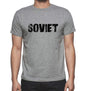 Soviet Grey Mens Short Sleeve Round Neck T-Shirt 00018 - Grey / S - Casual