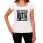 Straight Outta St. Joseph Womens Short Sleeve Round Neck T-Shirt 00026 - White / Xs - Casual
