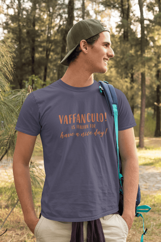 Ultrabasic - Homme T-Shirt Graphique Vaffanculo est italien pour Have a Nice Day