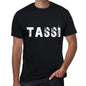 Tassì Mens T Shirt Black Birthday Gift 00551 - Black / Xs - Casual