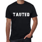 Tauted Mens Vintage T Shirt Black Birthday Gift 00554 - Black / Xs - Casual