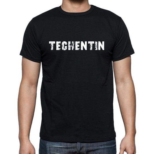 Techentin Mens Short Sleeve Round Neck T-Shirt 00003 - Casual