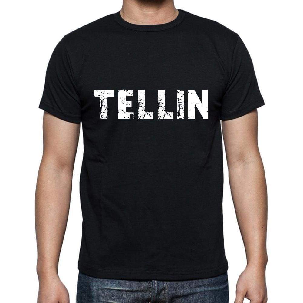 Tellin Mens Short Sleeve Round Neck T-Shirt 00004 - Casual