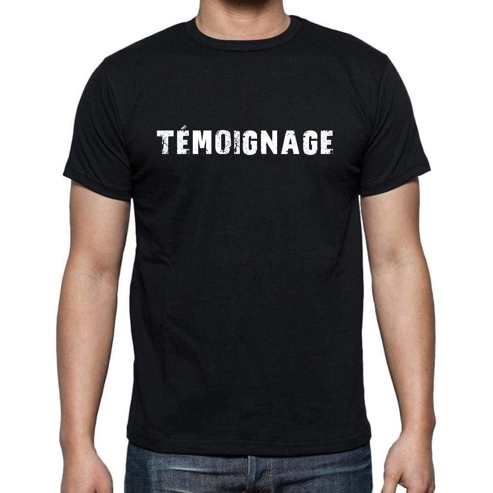Témoignage French Dictionary Mens Short Sleeve Round Neck T-Shirt 00009 - Casual
