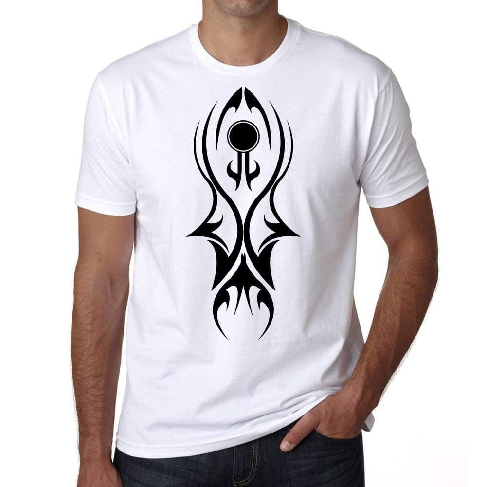 Tribal Tattoo 3 Mens White Tee 100% Cotton 00162