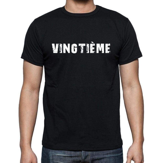 Vingtime French Dictionary Mens Short Sleeve Round Neck T-Shirt 00009 - Casual