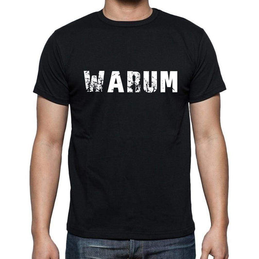 Warum Mens Short Sleeve Round Neck T-Shirt - Casual