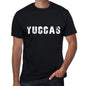 Yuccas Mens Vintage T Shirt Black Birthday Gift 00554 - Black / Xs - Casual